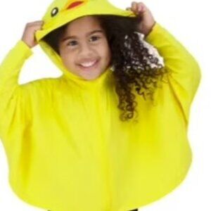 Hazel + Harper Unisex Kids Hooded Yellow UPF Swim Coverup